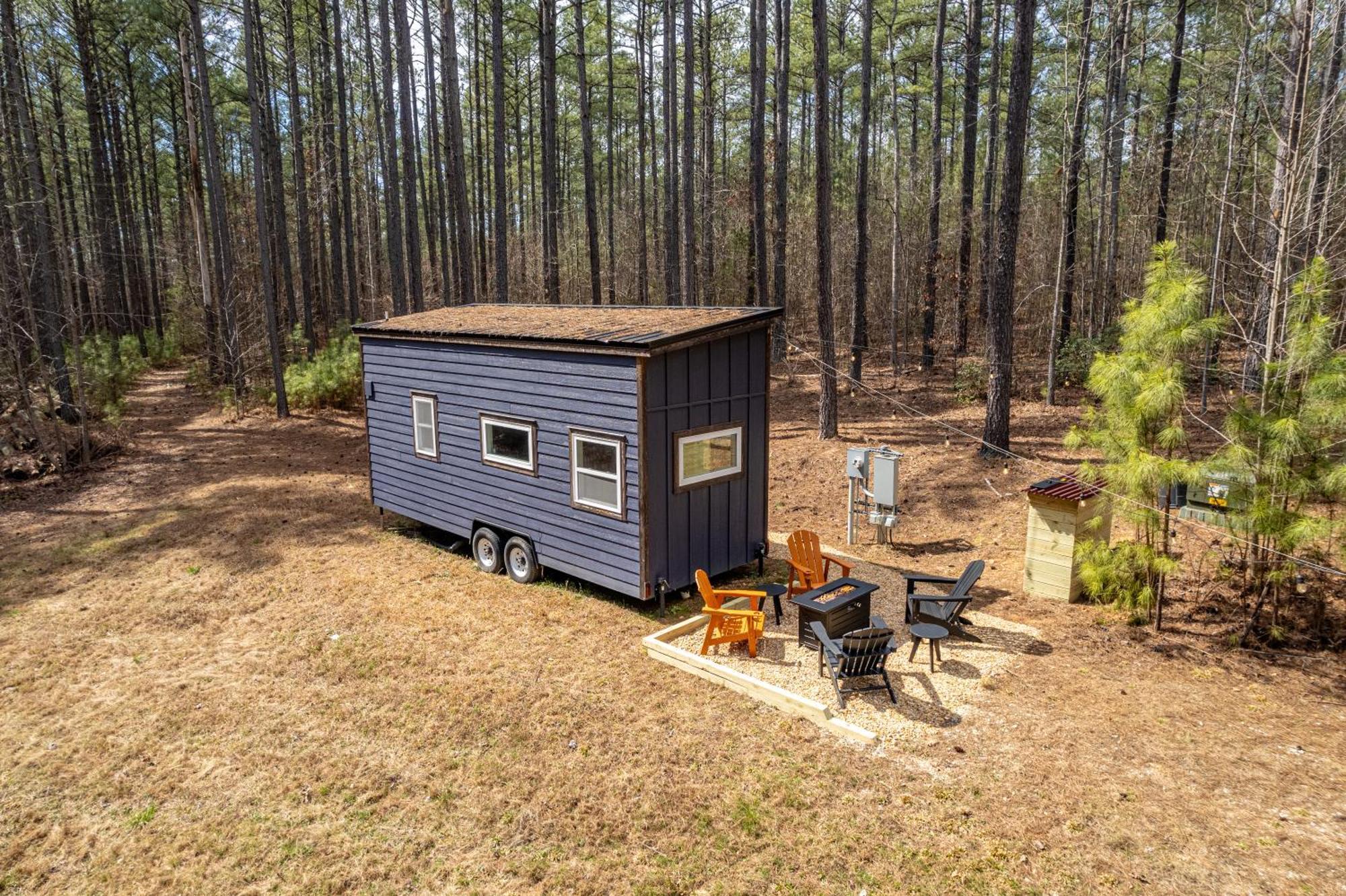 Вілла Pine Creek Tiny House Amherst Екстер'єр фото
