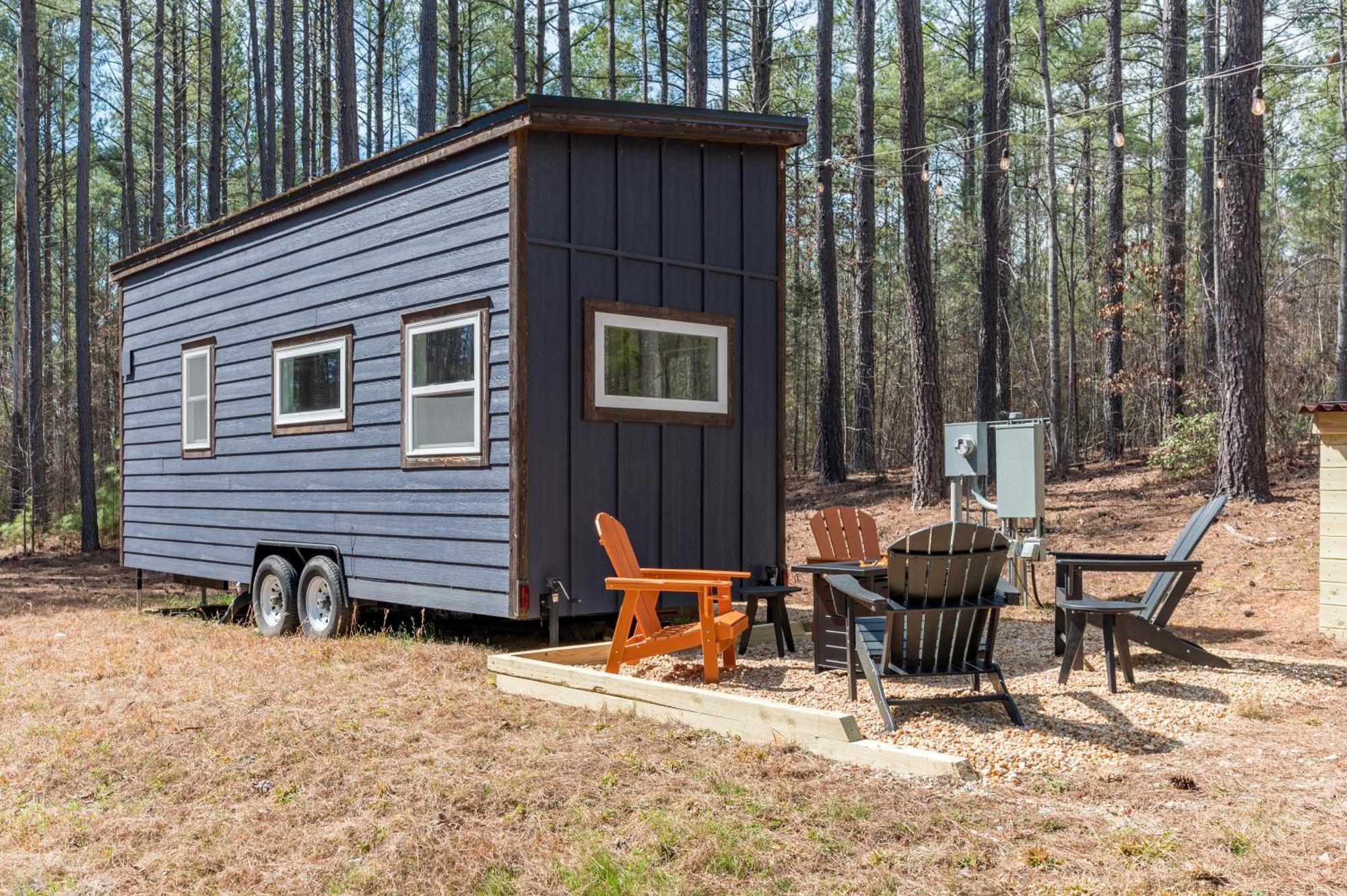 Вілла Pine Creek Tiny House Amherst Екстер'єр фото