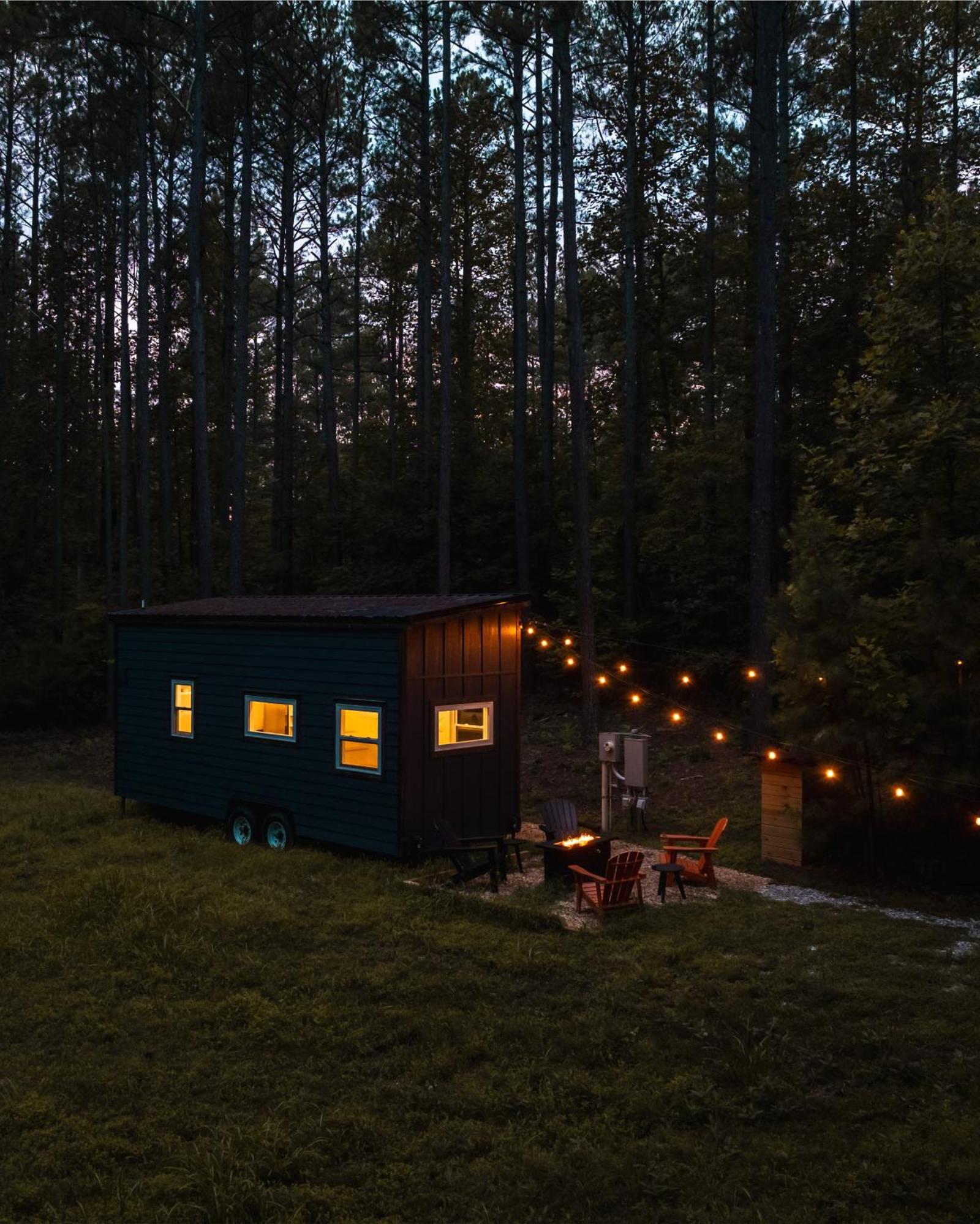 Вілла Pine Creek Tiny House Amherst Екстер'єр фото